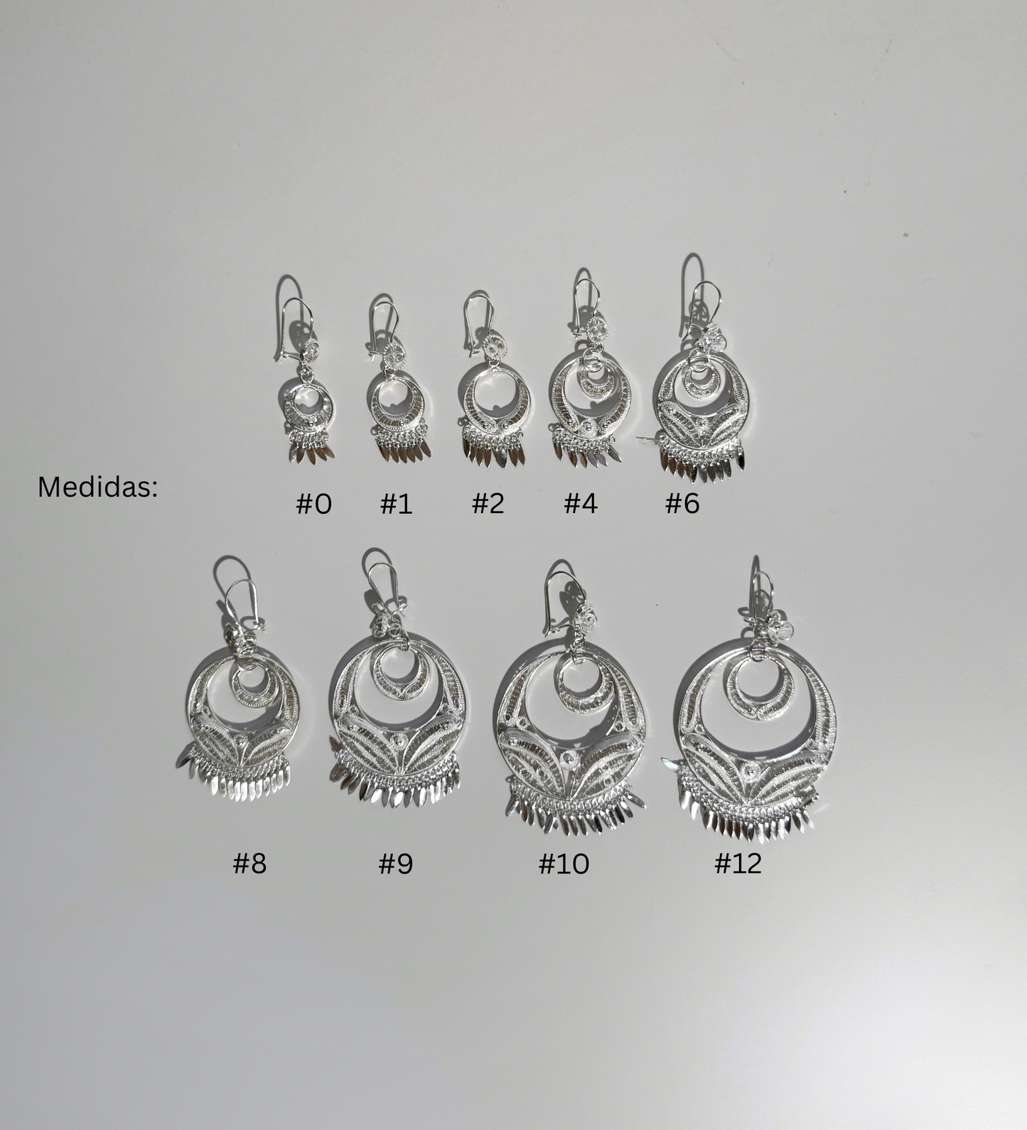 Aretes Redondos de filigrana