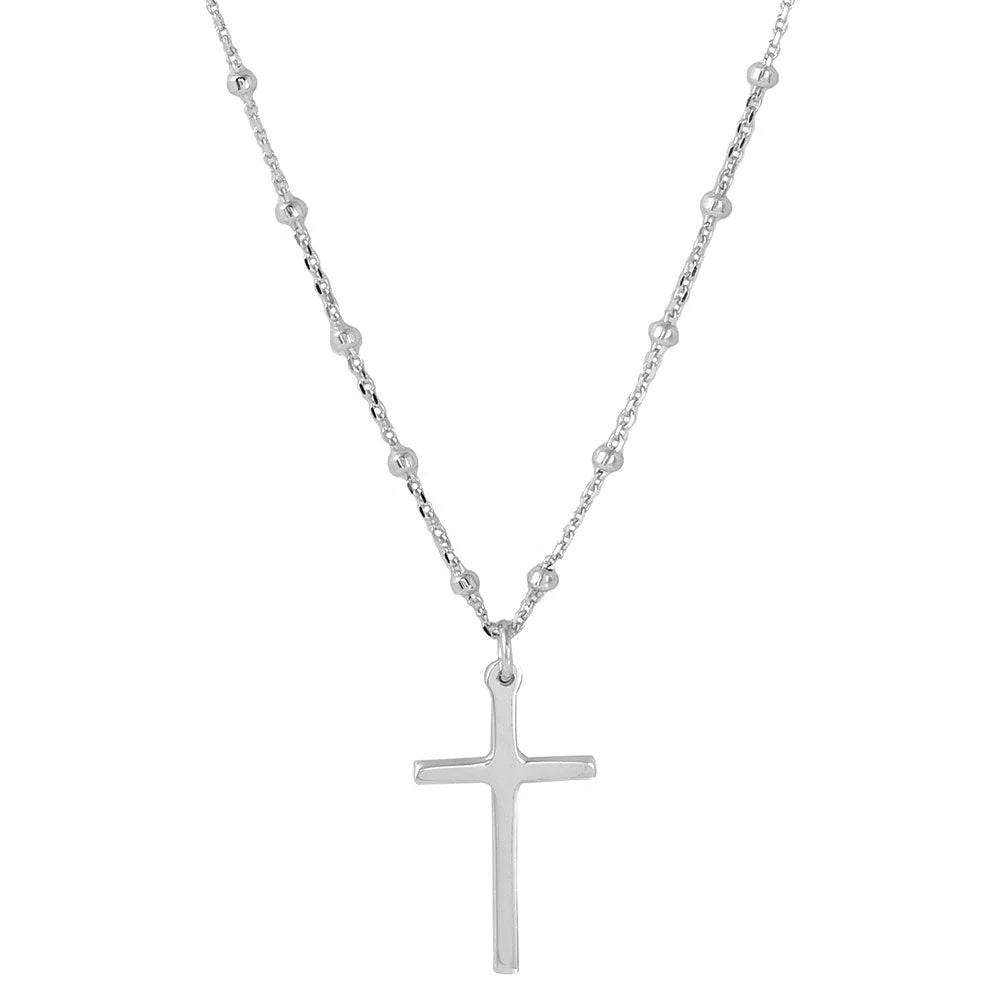 Bead mini Rosary Necklace