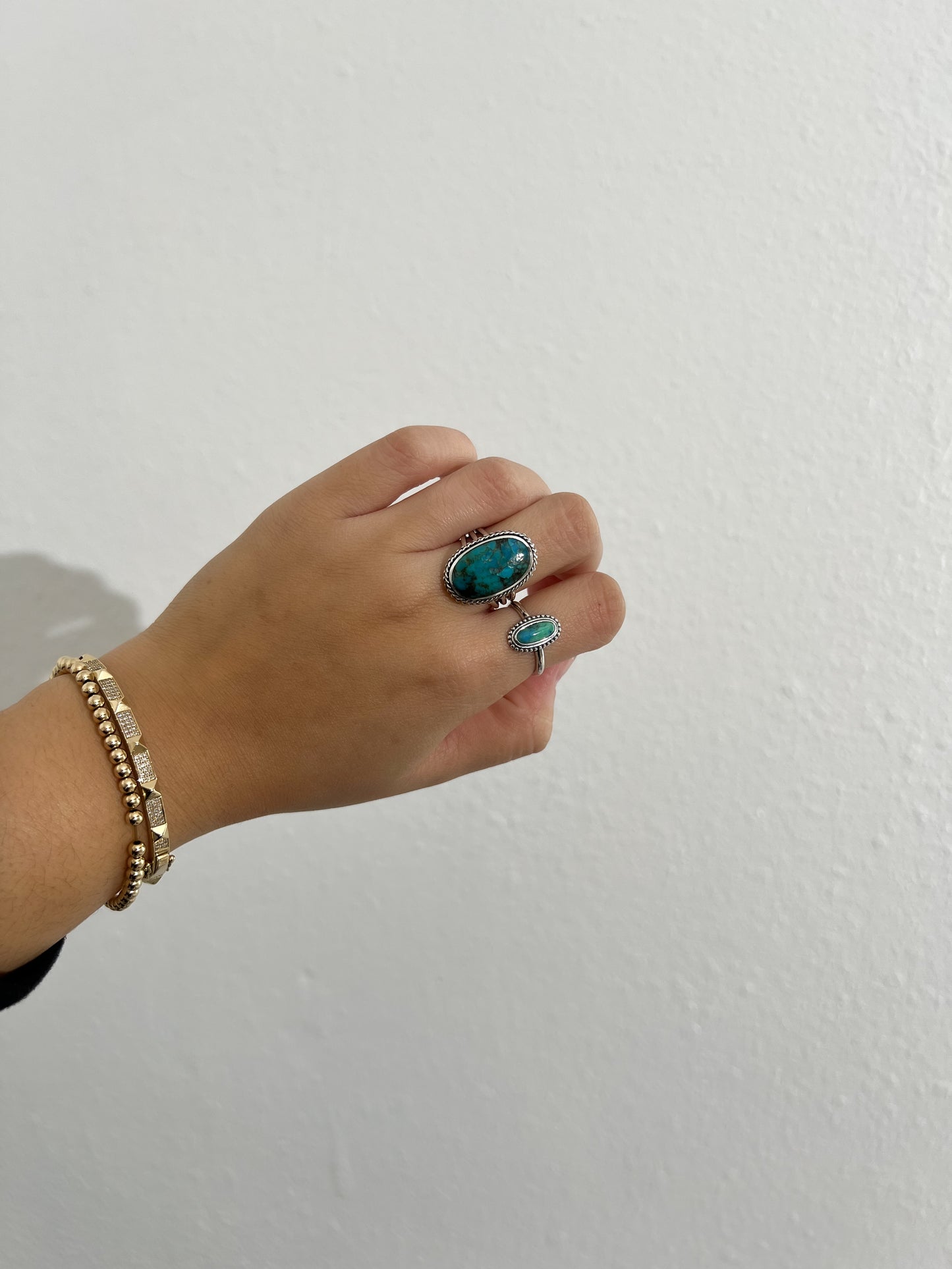 Large turquoise ring