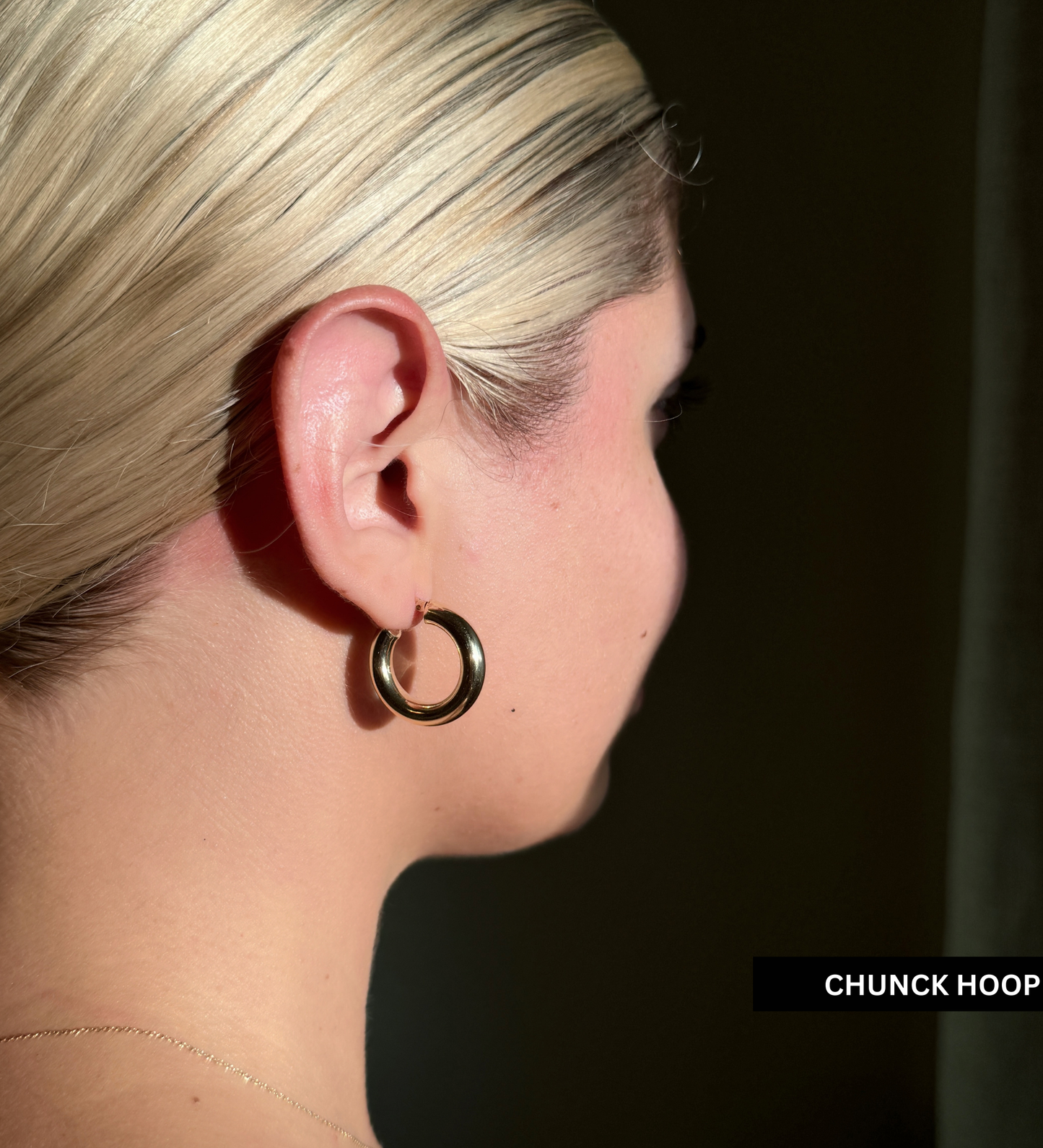 Thick Hoop earrings