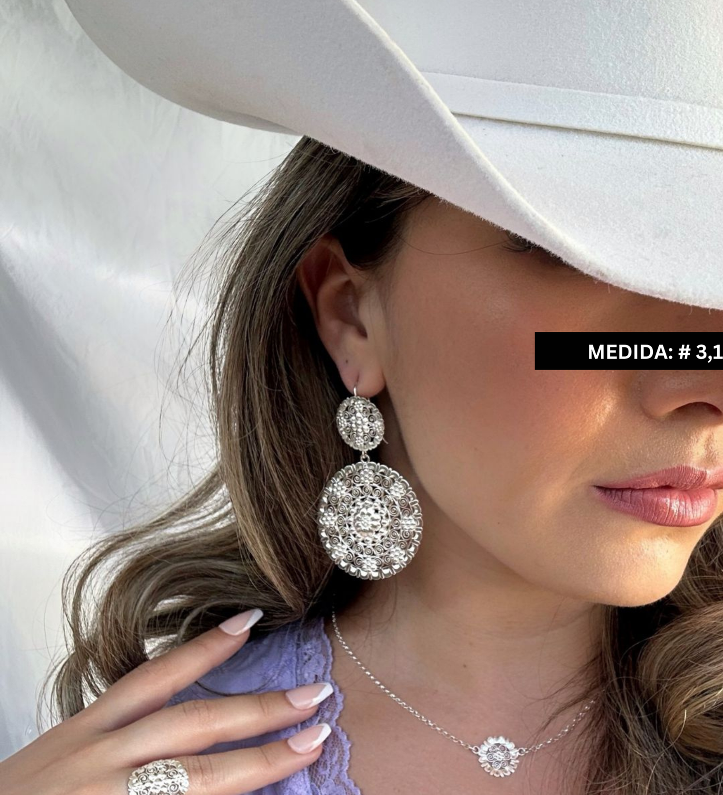 Aretes doble Jerezana