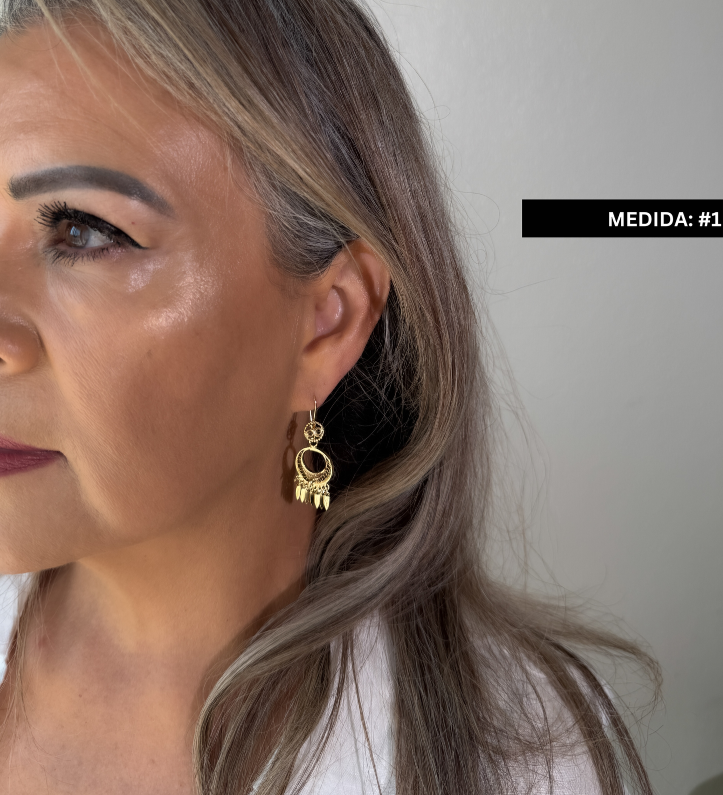 Aretes Redondos de filigrana