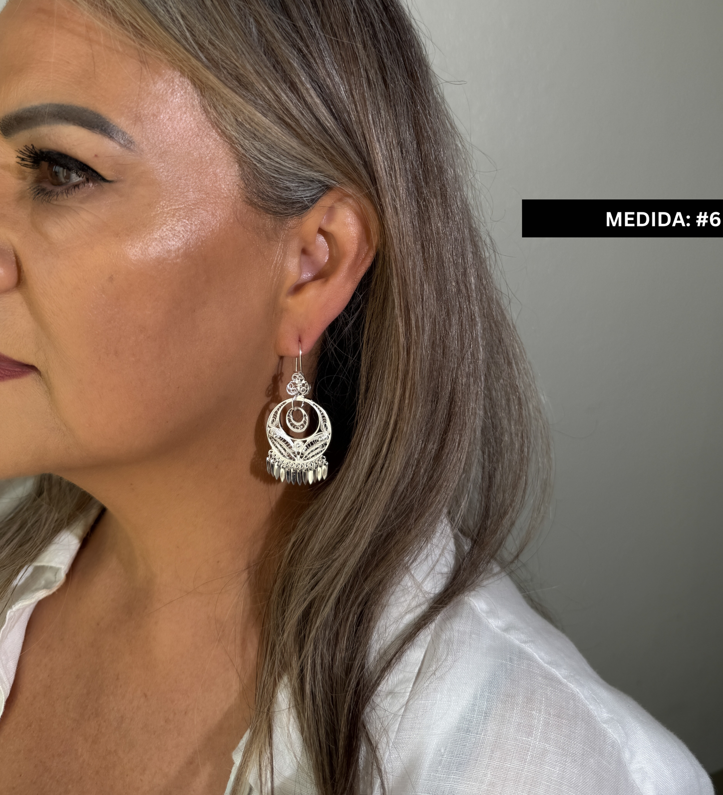 Aretes Redondos de filigrana