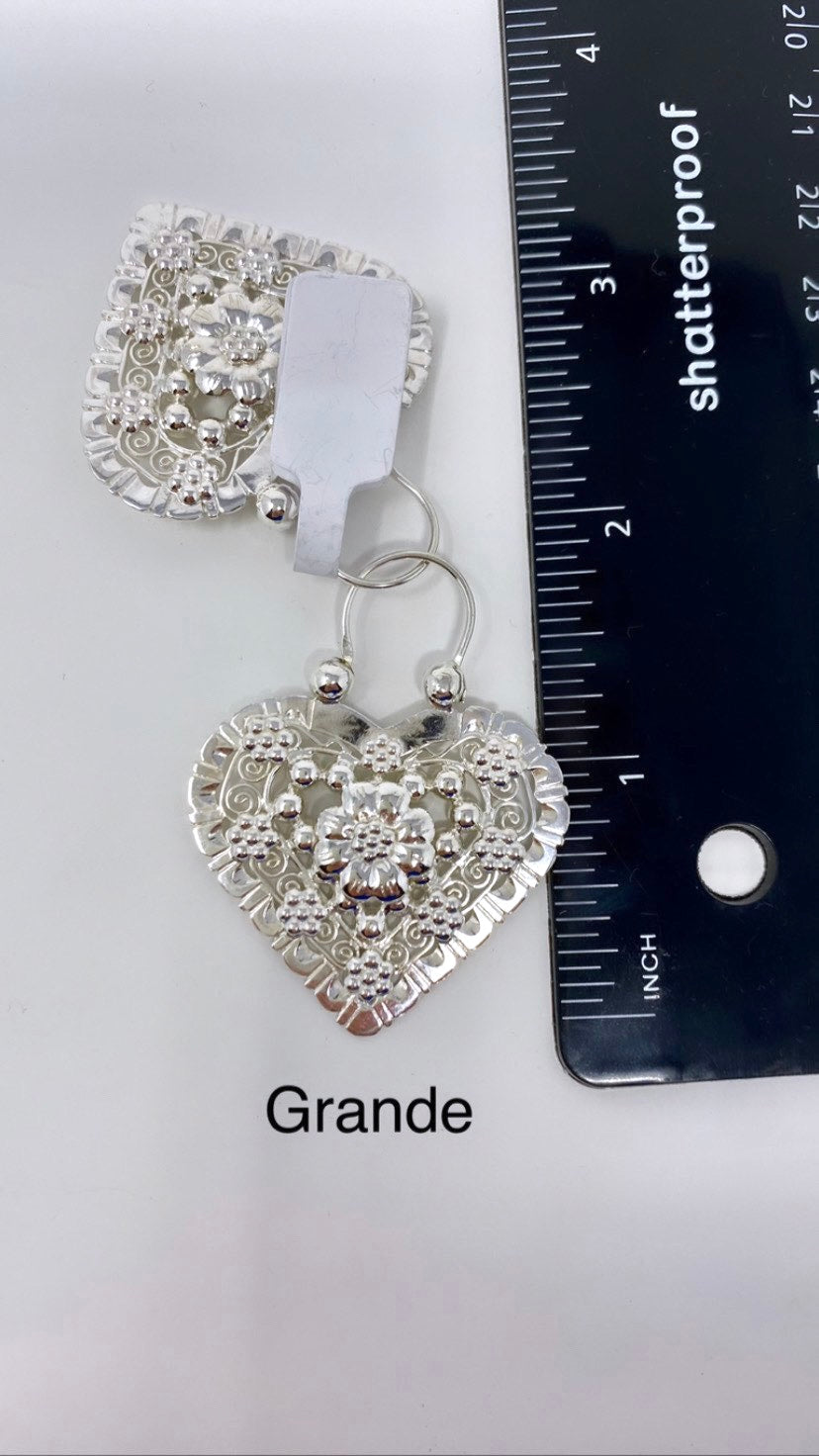 Arracadas de corazón