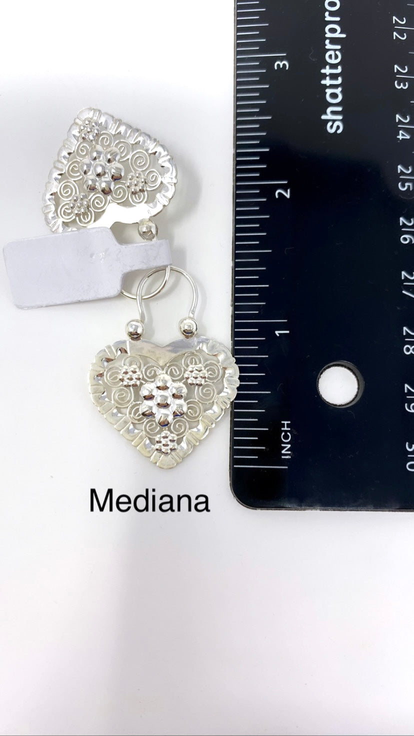 Arracadas de corazón
