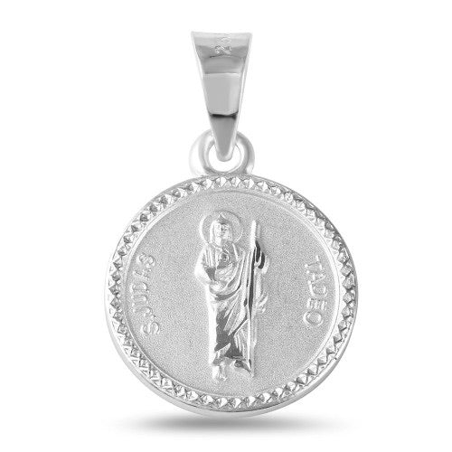 San Judas charm necklace