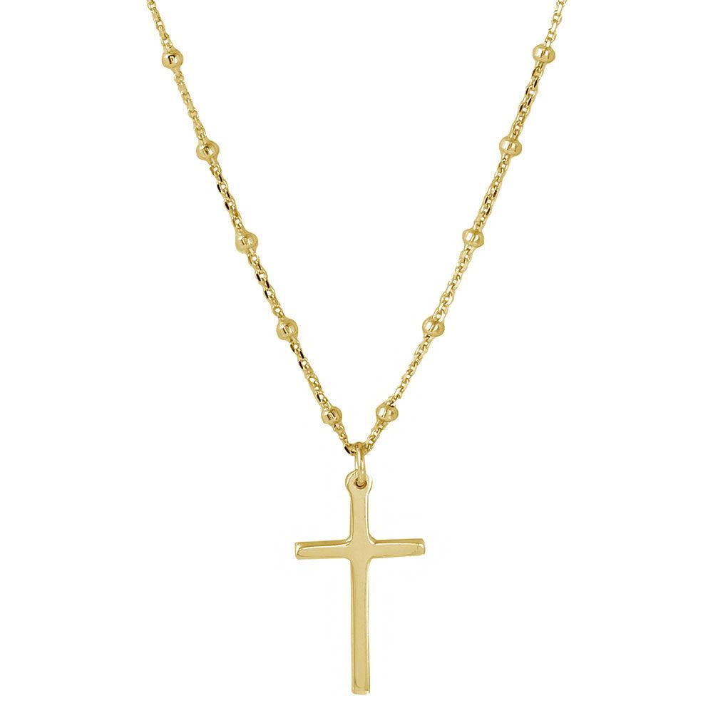 Bead mini Rosary Necklace