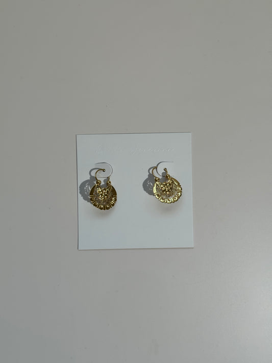 Gold plated Arracadas