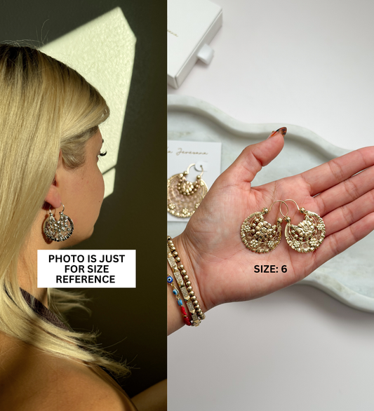 14k Gold arracadas