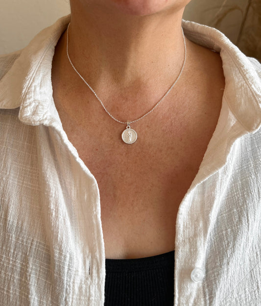 San Judas charm necklace
