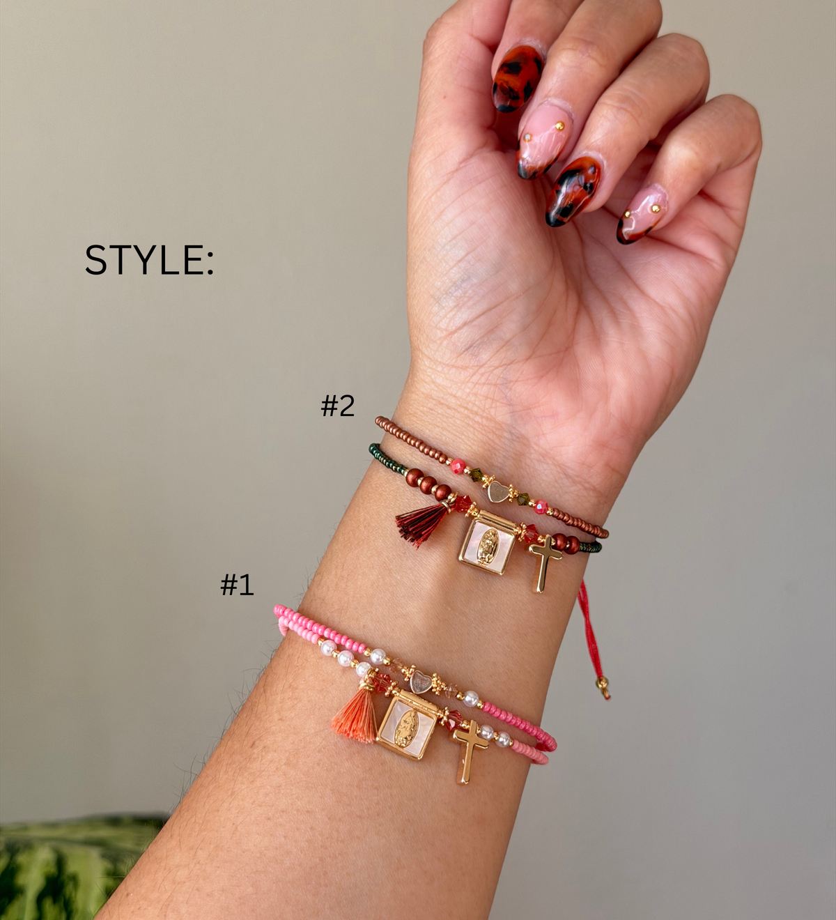 virgin Mary cross pulsera (002)