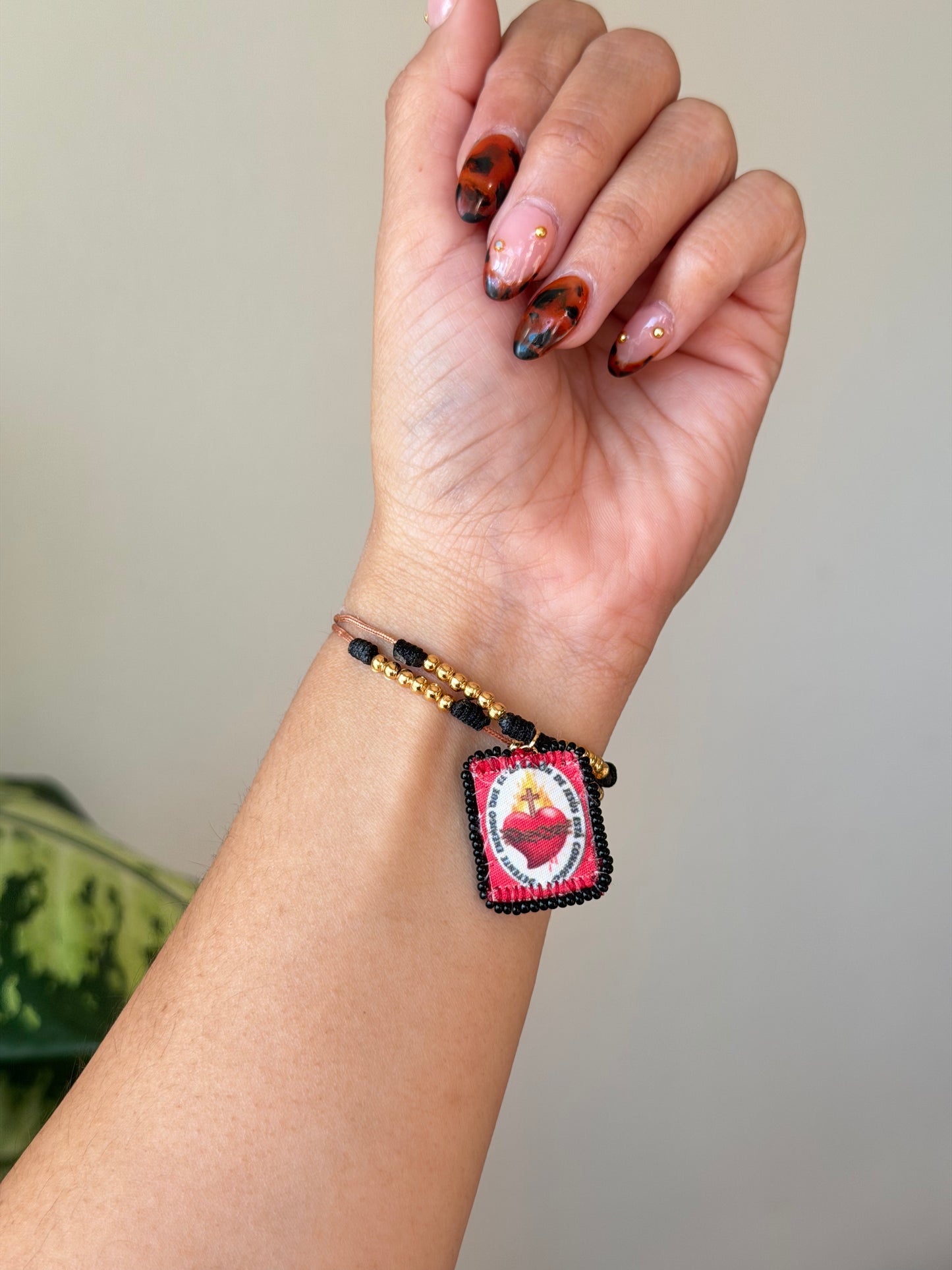 sagrado corazon escapulario pulsera (005)