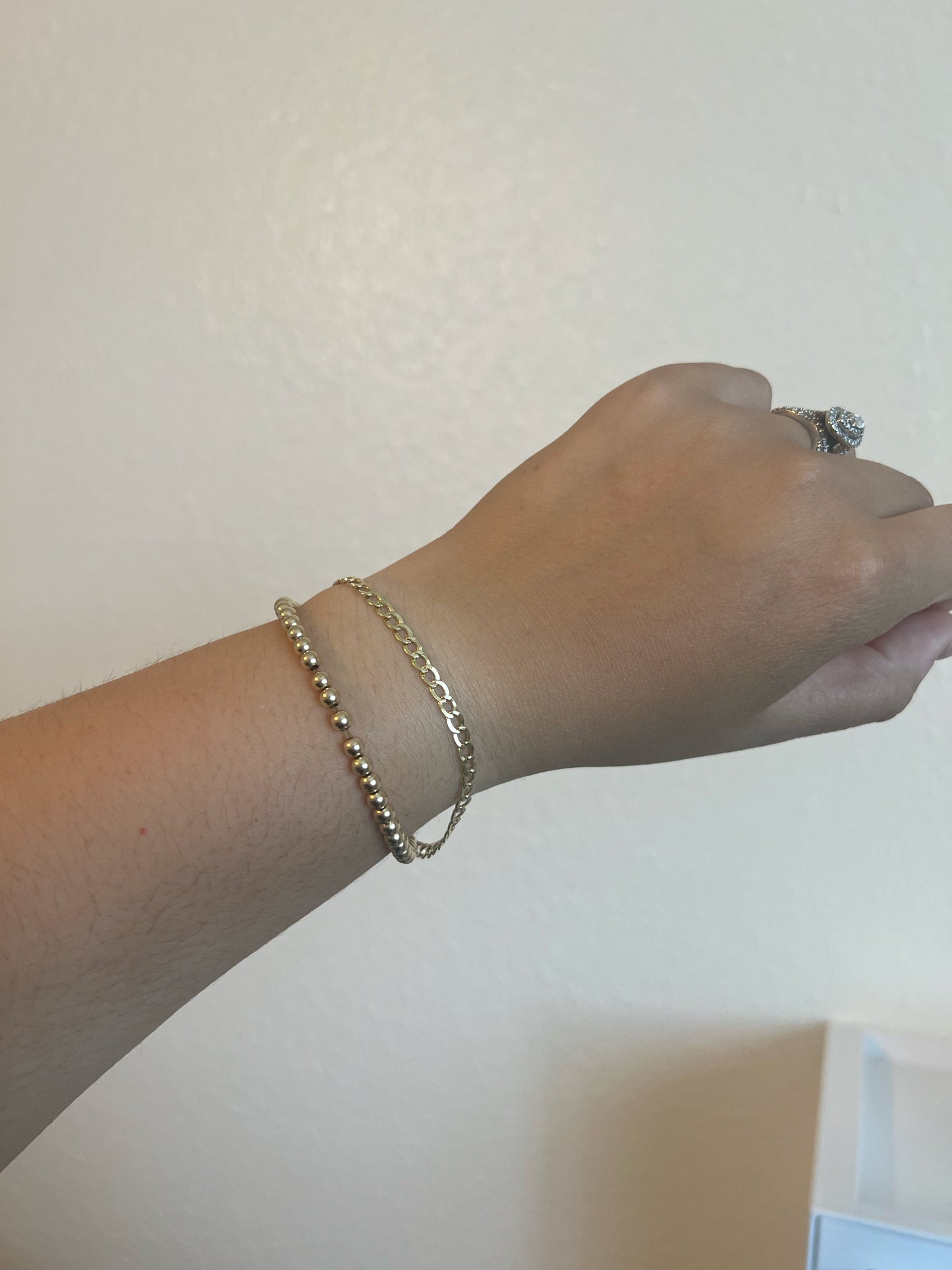 Curb link bracelet