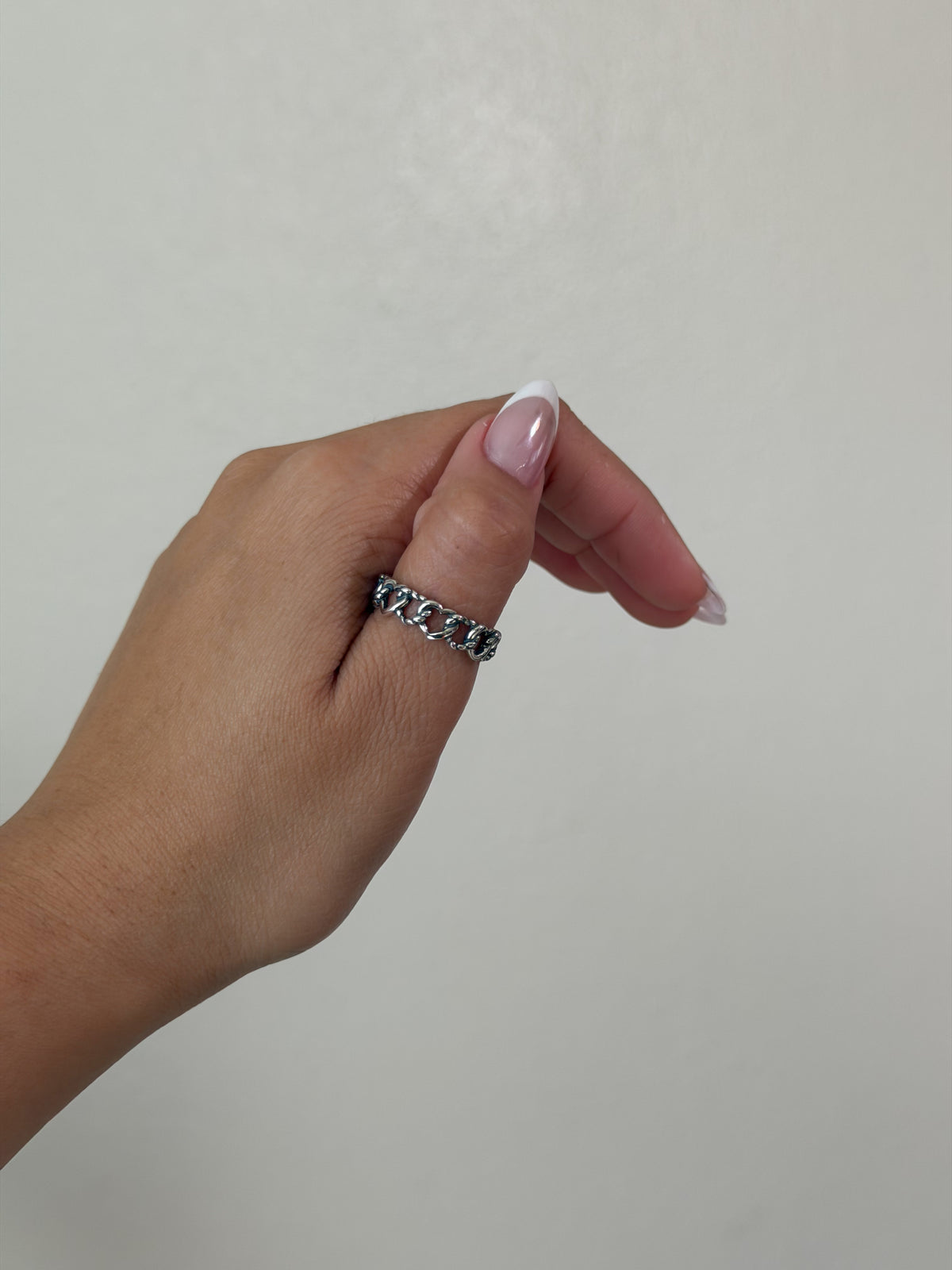 Rope heart Ring