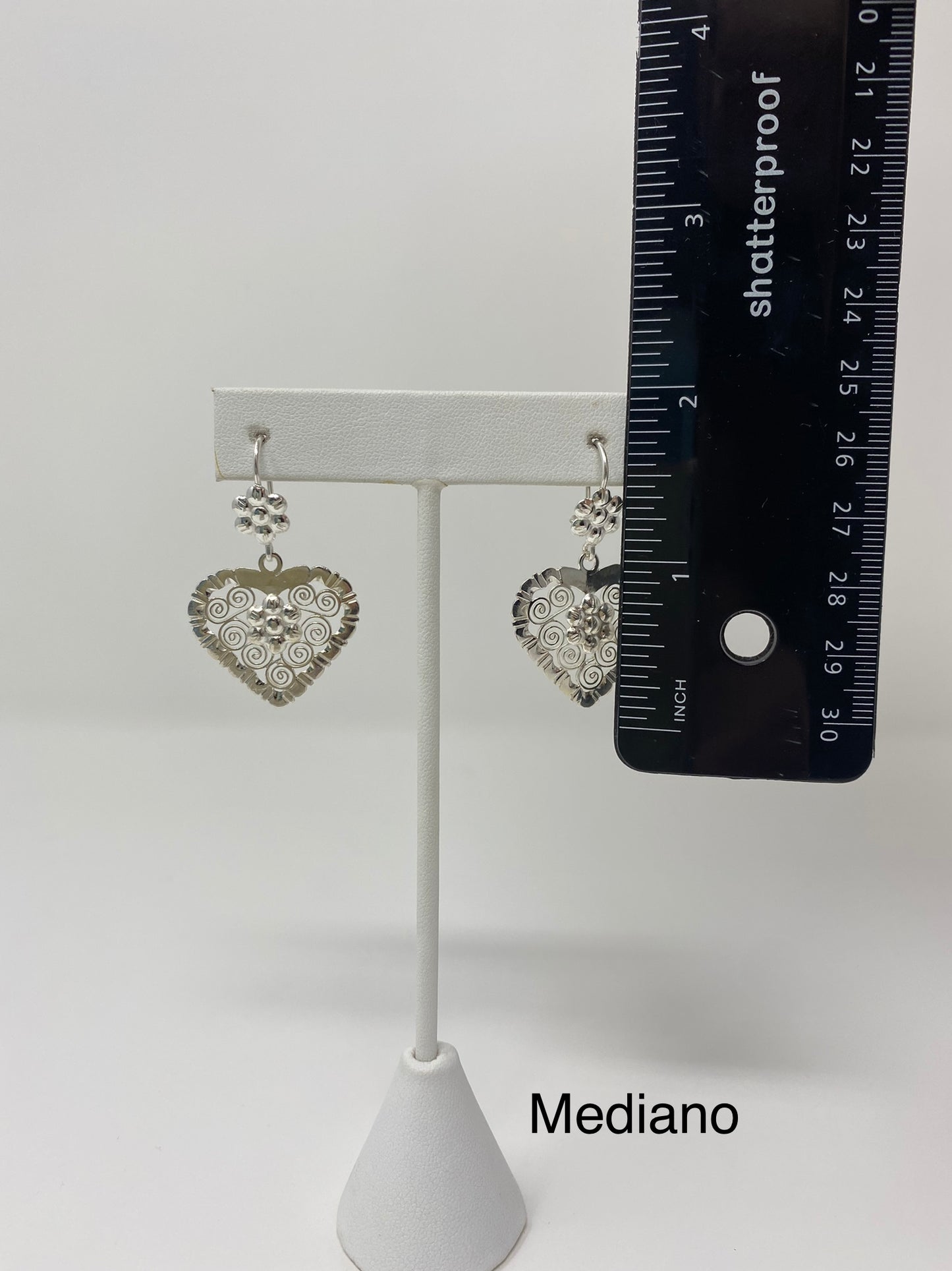 Aretes de corazón