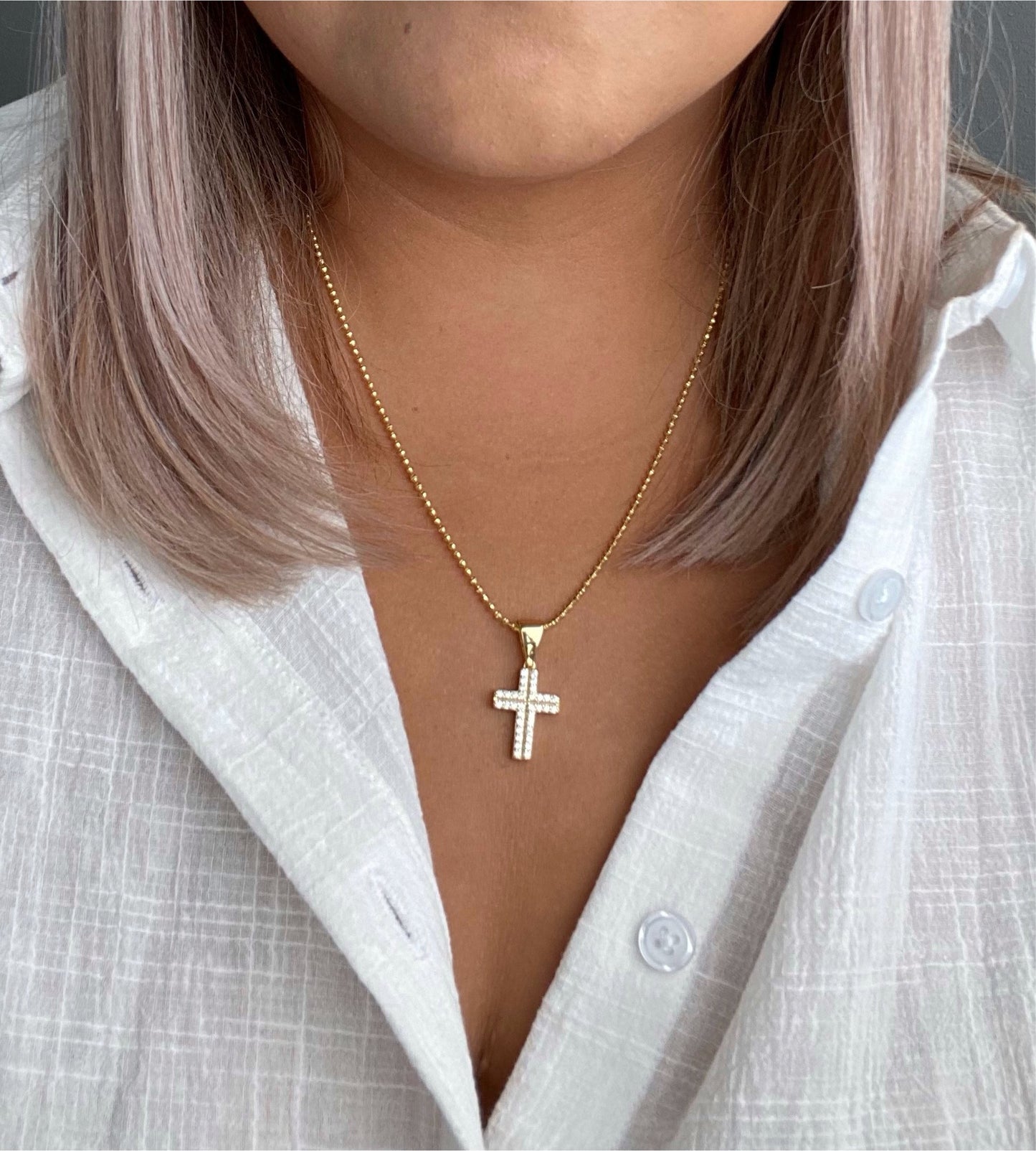 Cross necklace