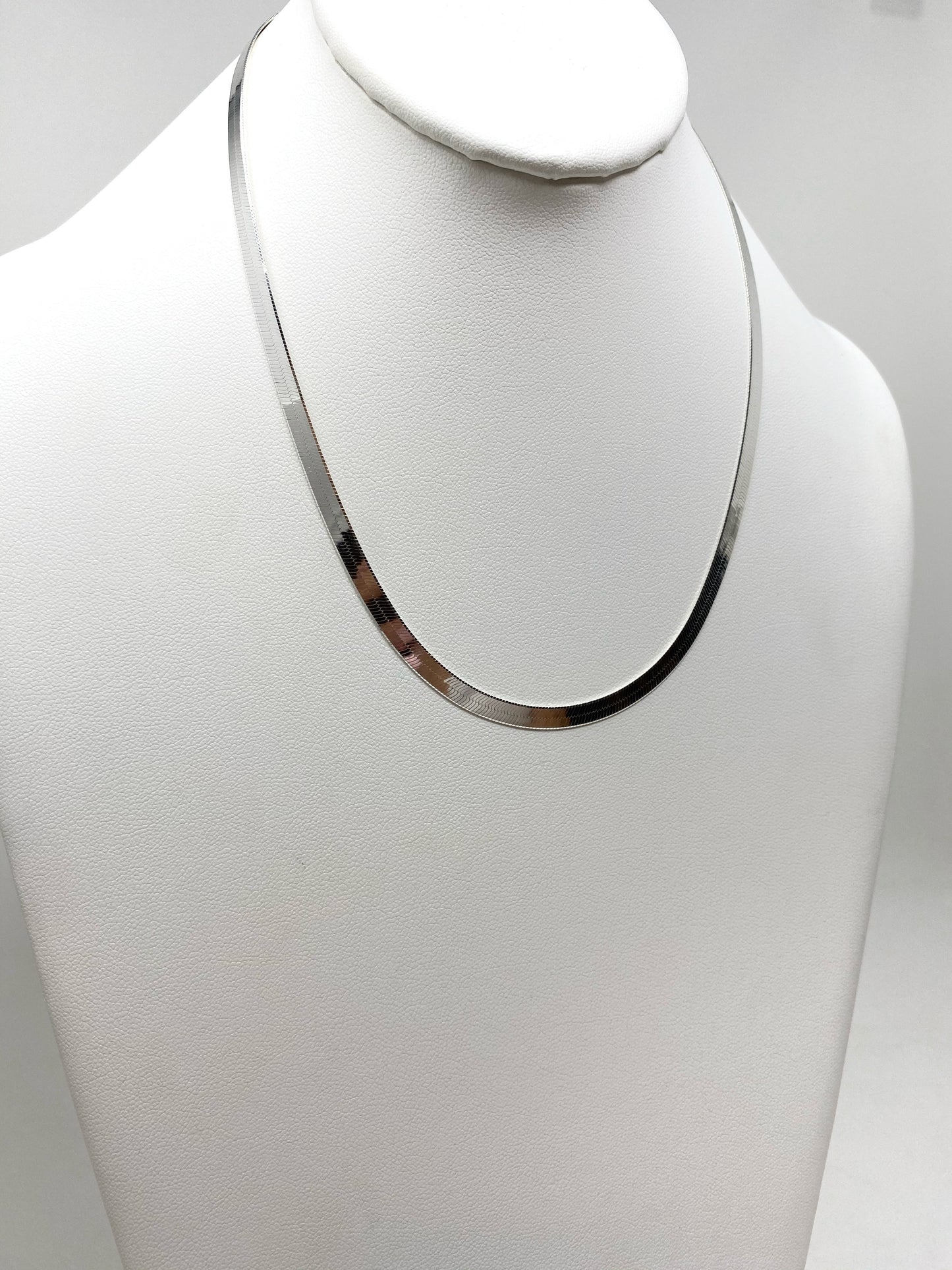 Silver Snake necklace