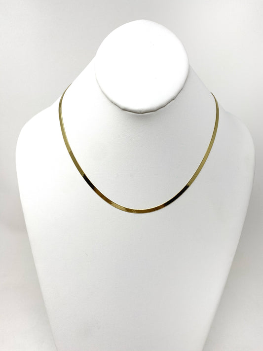 Gold Snake necklace