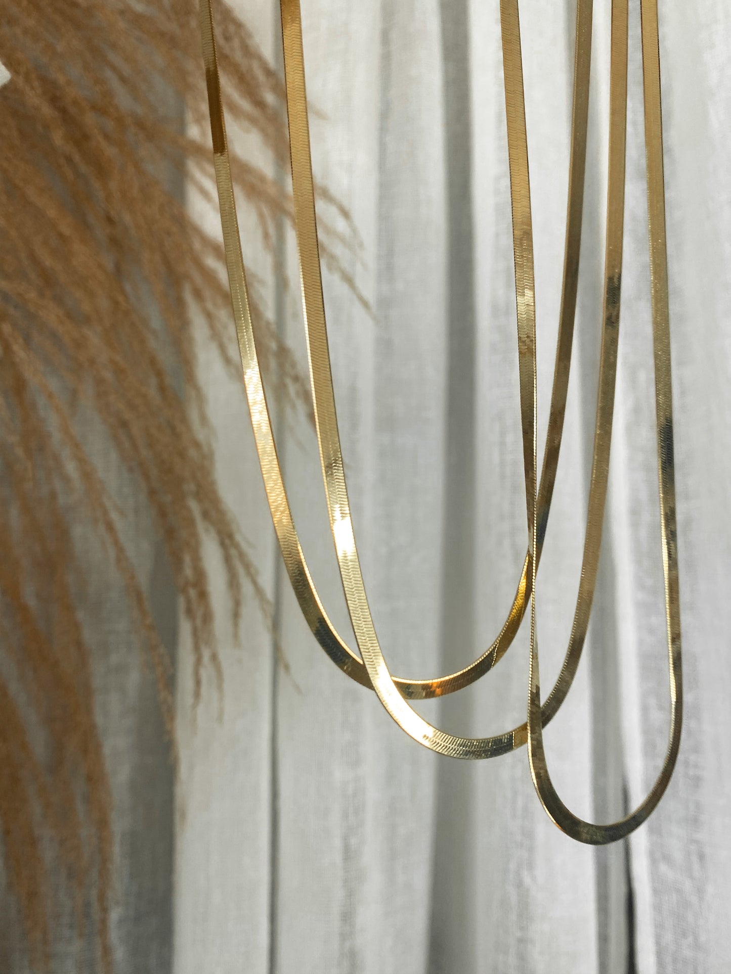 Gold Snake necklace