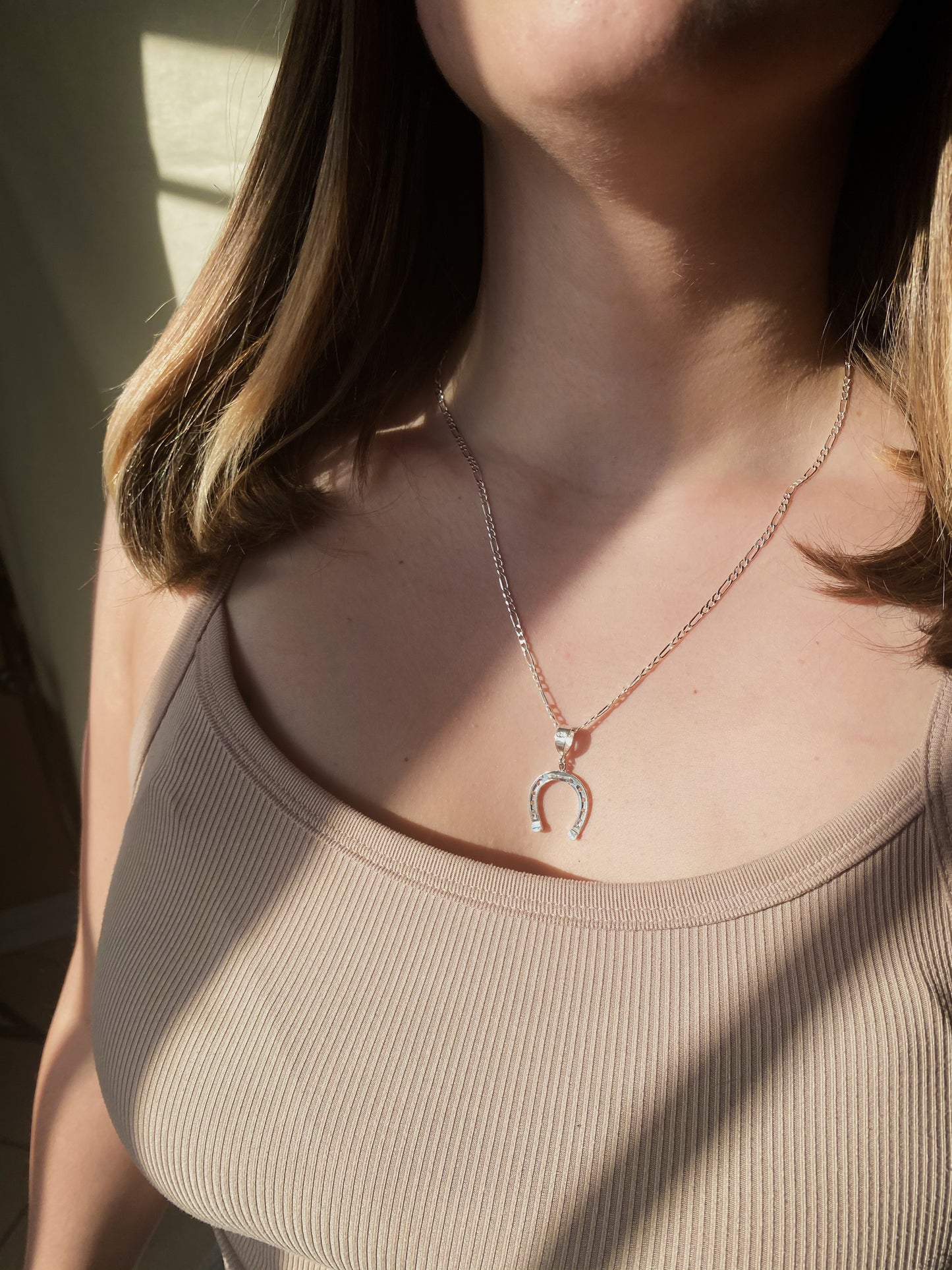 Horseshoe necklace