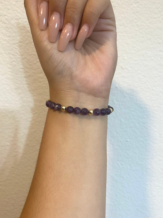 Amethyst bracelet