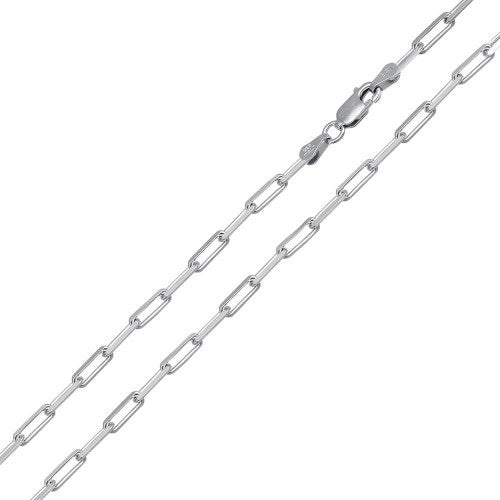 Silver Paperclip chain