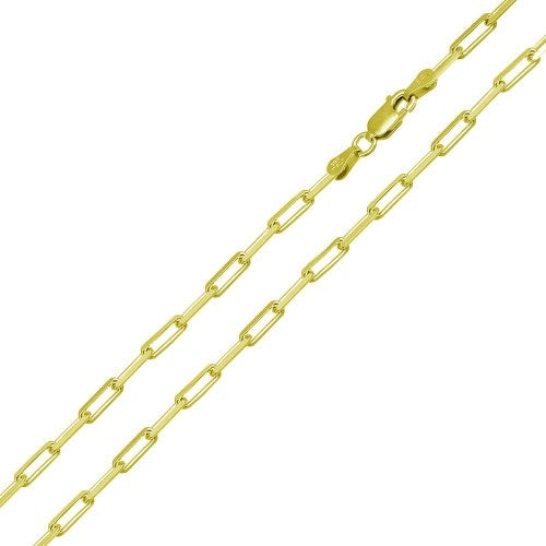 Gold Paperclip necklace